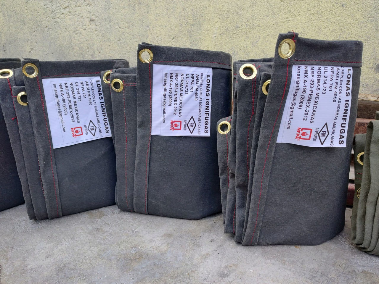 Lona Ignifuga para soldar - 5574124237